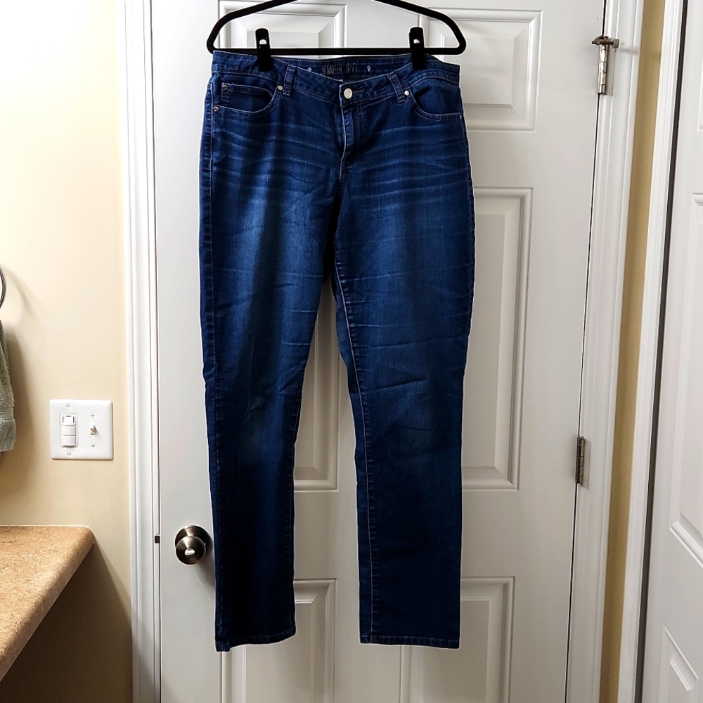 Jennifer Lopez straight leg jeans 14 long